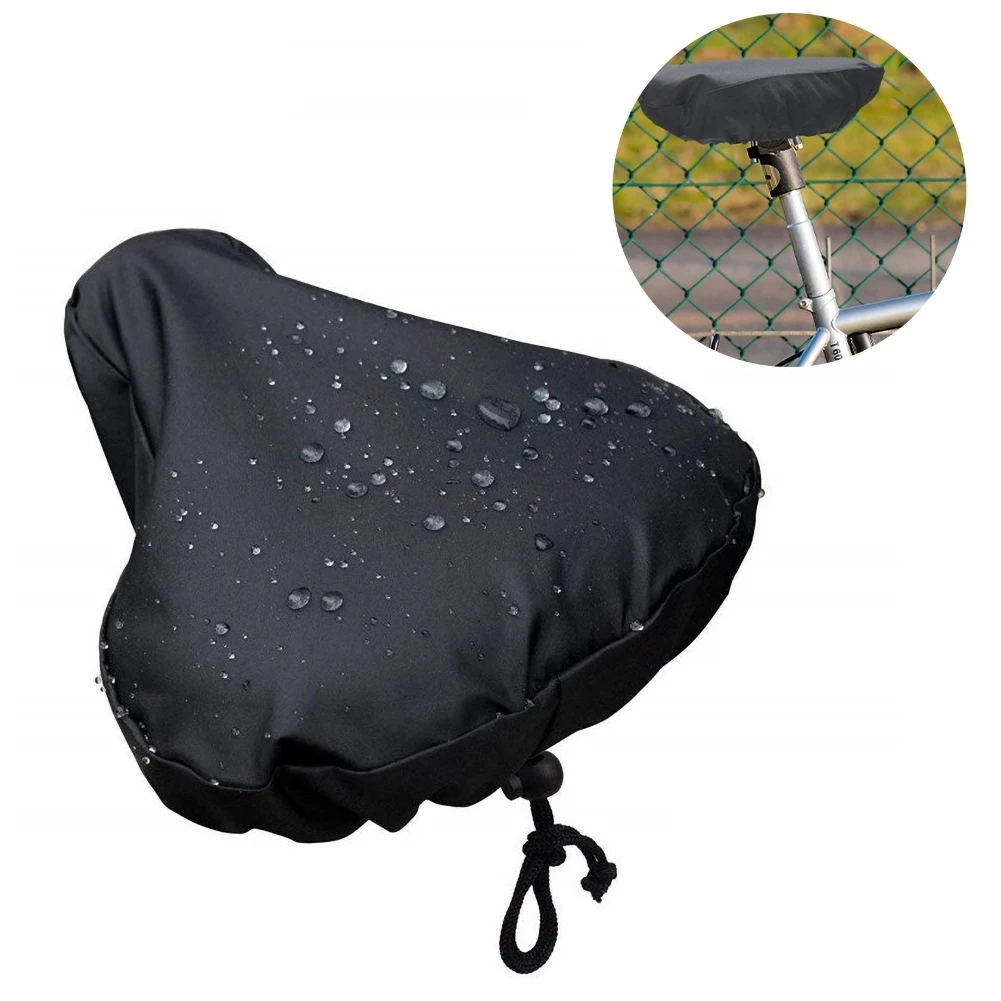 Commuting By Bike - 1Pc Heat-Pressed Waterproof Bicycle Saddle Rain
