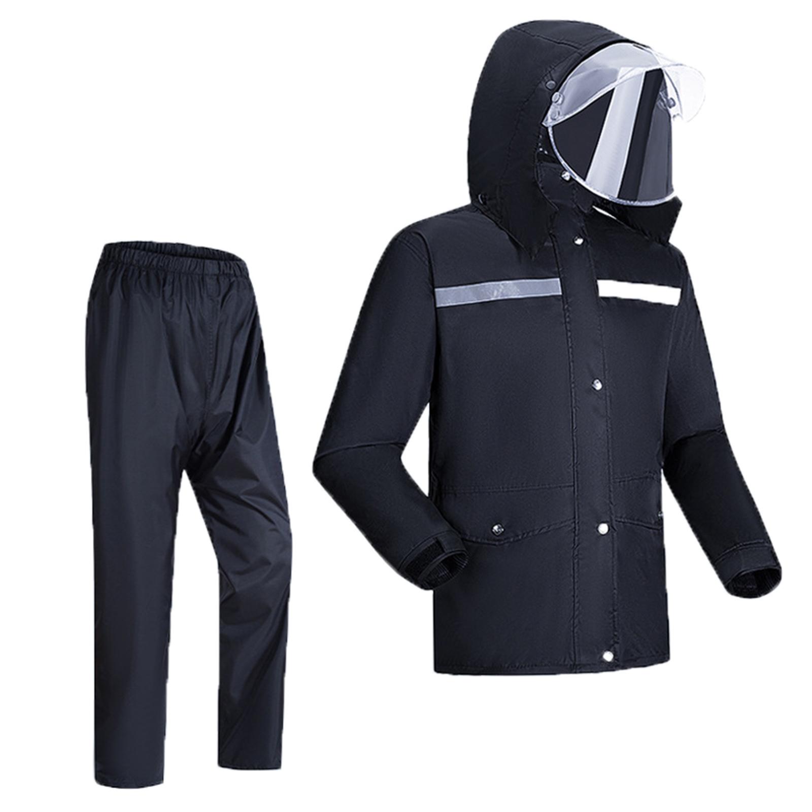 Men Women Rain Gear Two Piece  - огляд і ціна Cycling Commute Pants