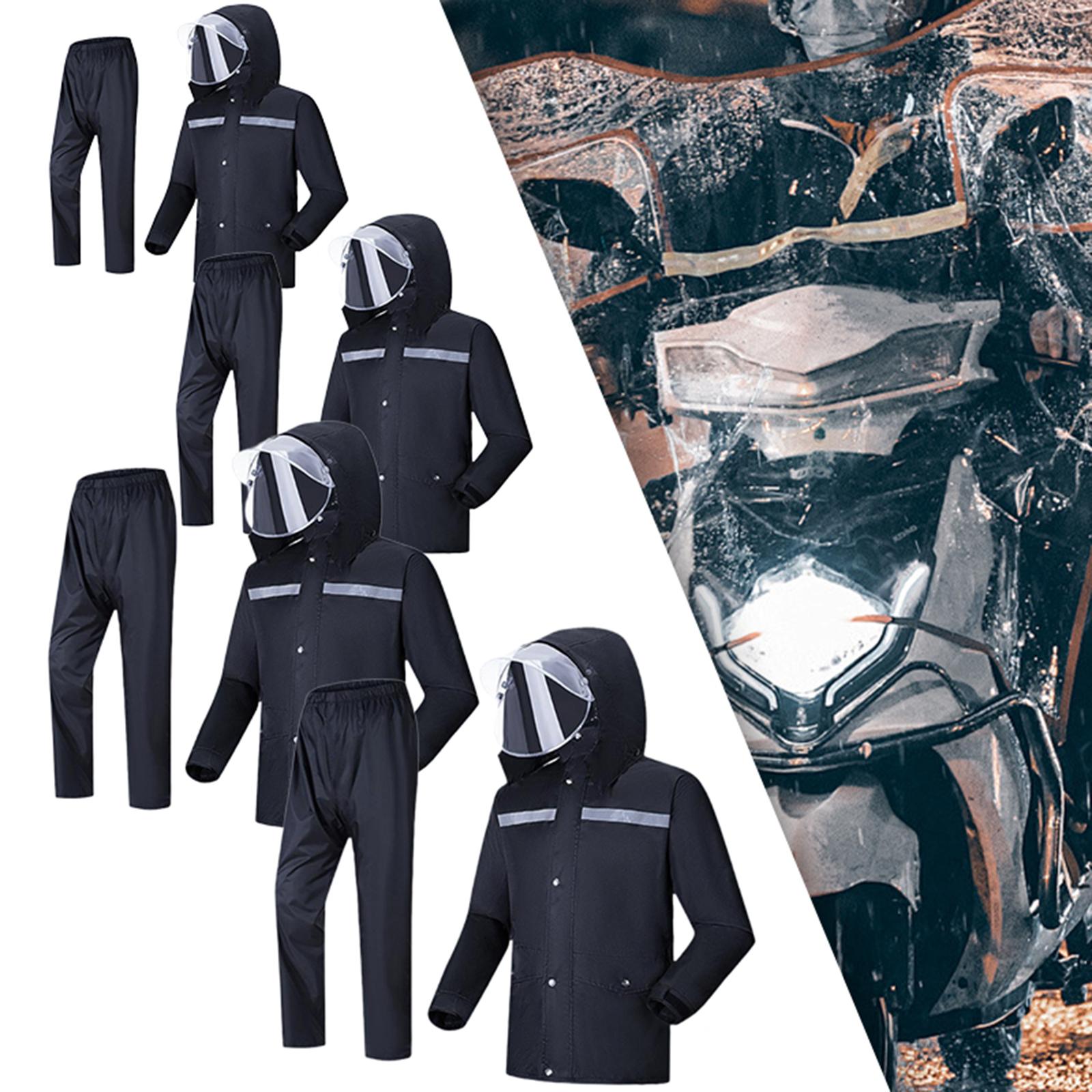 Men Women Rain Gear Two Piece  - огляд і ціна Cycling Commute Pants