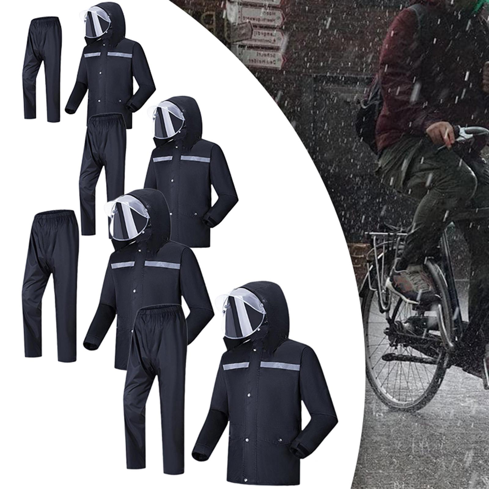 Men Women Rain Gear Two Piece  - огляд і ціна Cycling Commute Pants