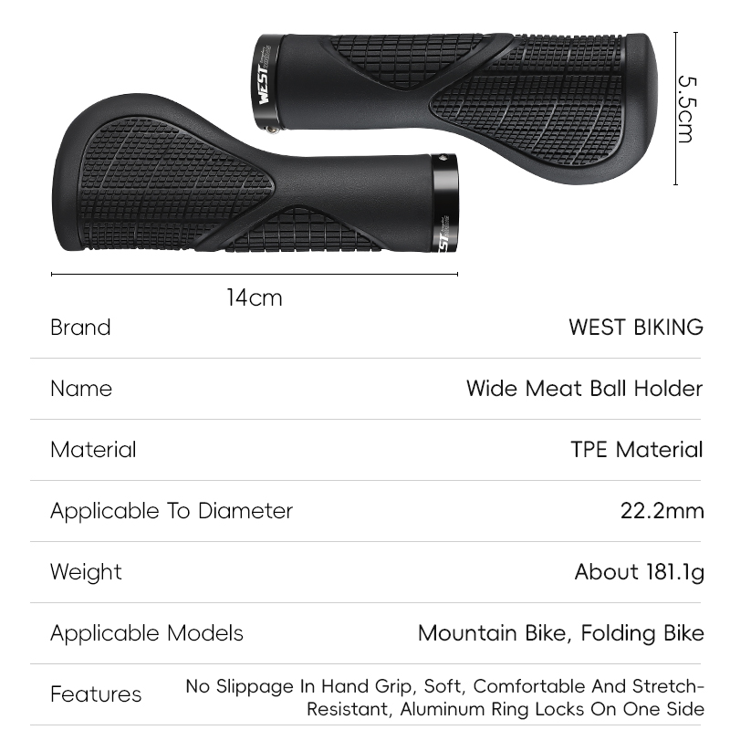 WEST BIKING Bike Grips Shock-a - огляд і ціна Commuter Bike Lock