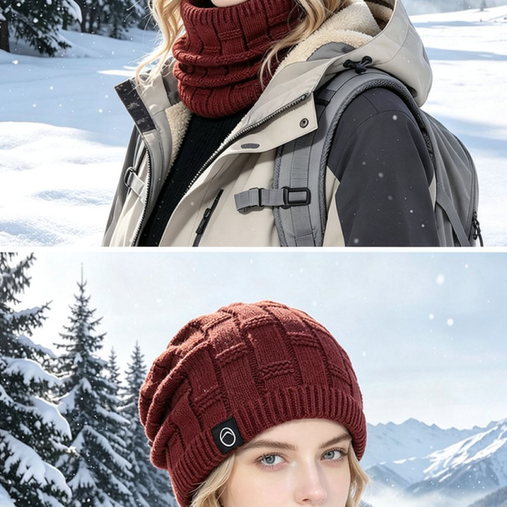 Winter Outdoor Knit Hat And Sc - огляд і ціна Cycling Commute Essentials