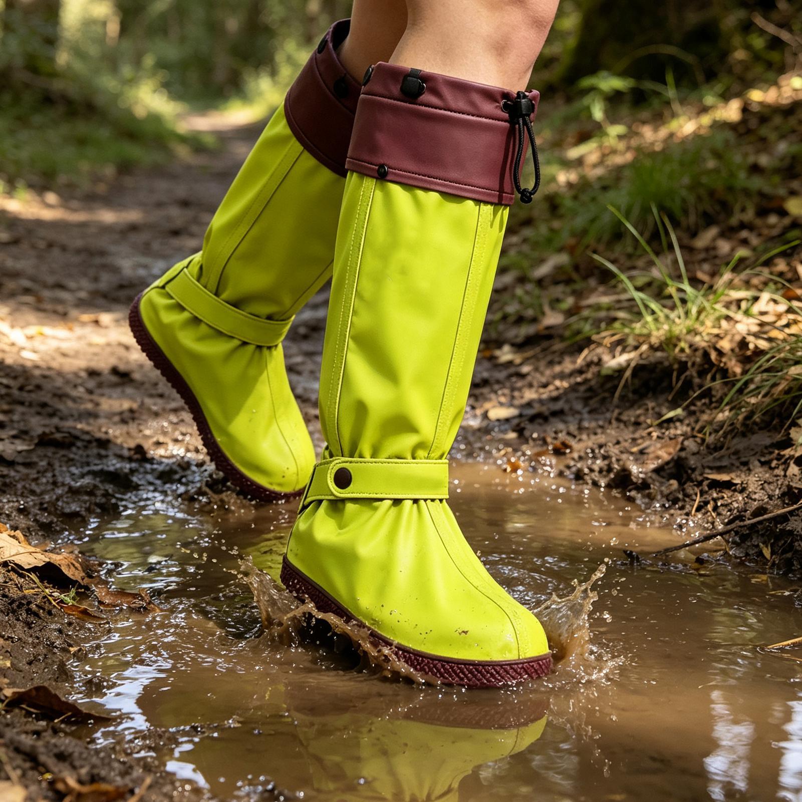 Rain Shoe Covers High Top Reus - огляд і ціна Cycling Commute In Rain