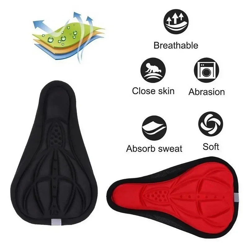 1/2/3/4Pcs Bicycle Saddle 3D S - огляд і ціна Commuting By Bike